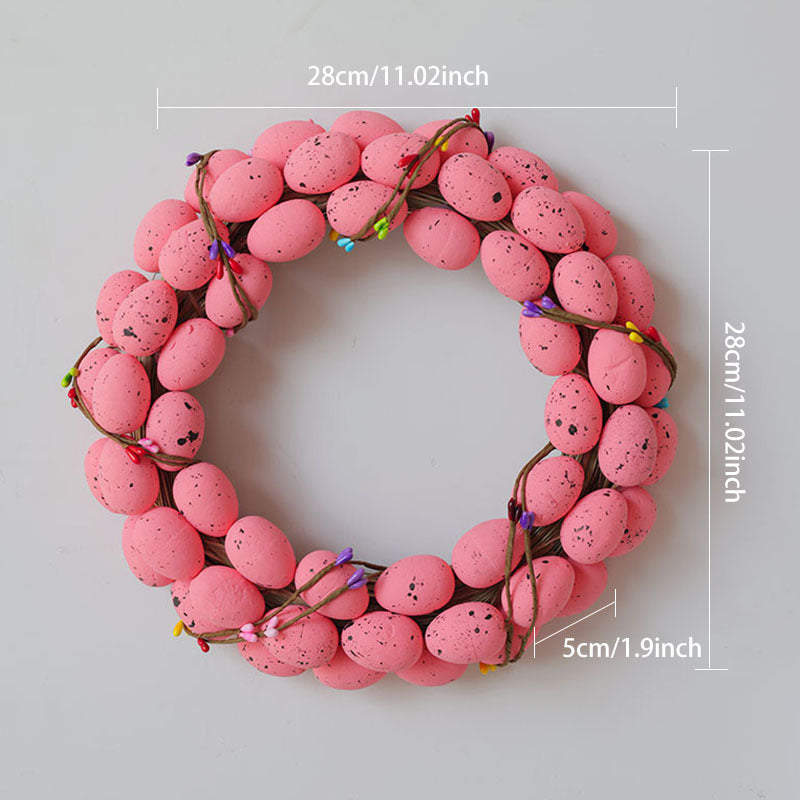 Wholesale wholesale Easter Garland foam egg rabbit Garland decoration home decoration